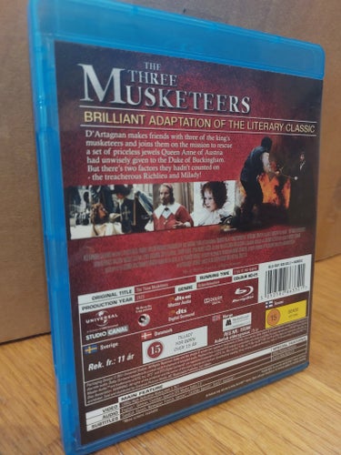 The Three Musketeers - blu-ray