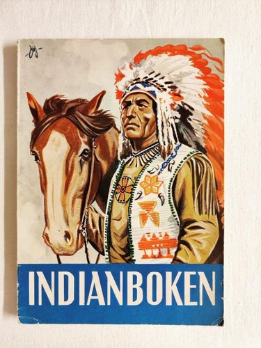 Silverfalken - indianboken 1934 (hft)