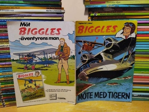 Biggles nr 3 Möte med tigern. Very Good plus