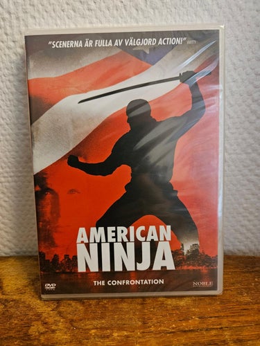 American Ninja- the confrontation, inplastad