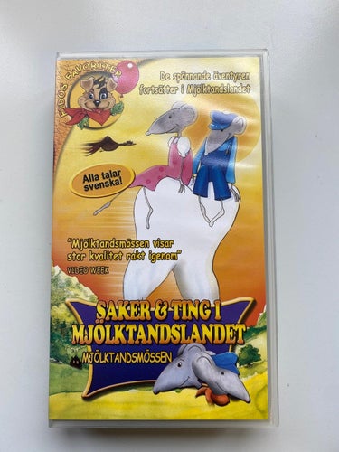 Saker och ting i mjölktandslandet - Mjölktandsmössen - VHS