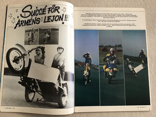MC NYTT NR 7 1983 LAVERDA,ARMÉNS LEJON,HONDA VF 750 F,MOTO GUZZI SPEEDWAY FUNDIN
