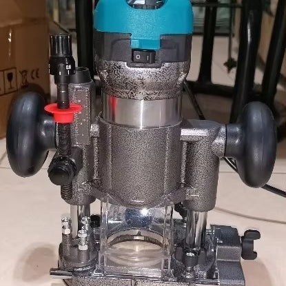 710W 10000-30000RPM elektrisk handtrimmer träfräs, mjukstart, ergonomisk design