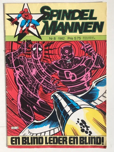 Spindelmannen - 1982:8. VG-FN