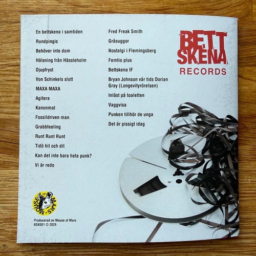 Bettskena - Skrammel (Album i bokform)
