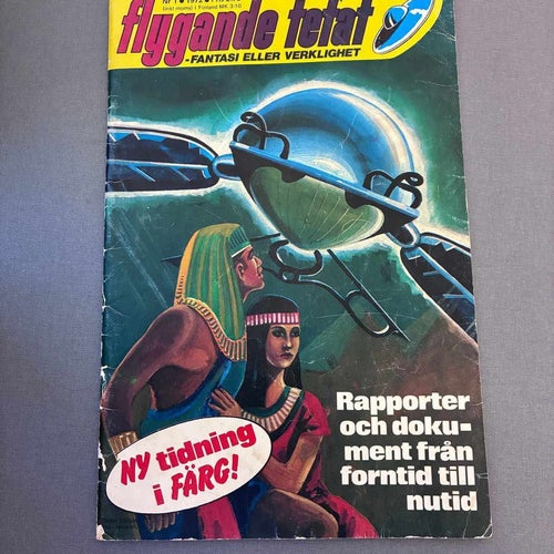 Flygande tefat - Fantasi eller verklighet nr 1 1972 Första nummer