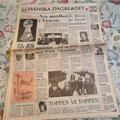 Svenska Dagbladet 4 februari 1973