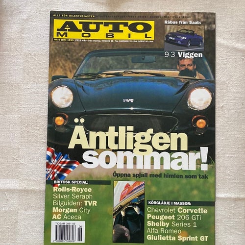 Tidningen Automobil Nr 6 Juni 1999