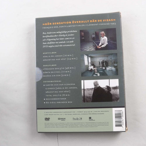 DVD, 5 x Roy Andersson, kortfilmer & häfte.