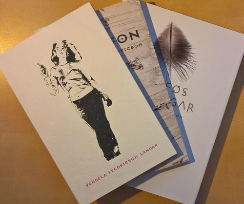 Vendela Fredricson x 3 (Landar; Diktafon; Sapfos tvillingar)