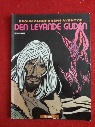 Seriealbum från Carlsen(if) - "DEN LEVANDE GUDEN" â€¢1980â€¢ Bra skick