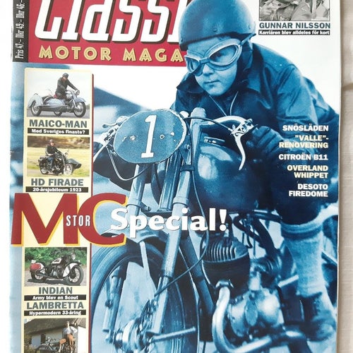 Classic Motor 2 2001: Maico, Fram modell 41 1955-59, Citroën B11, DeSoto 1954