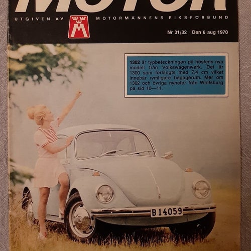 Motor nr 31/32 1970: Citroën DS 21 M Electronique, VW 1302