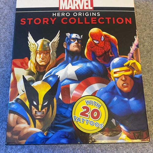 Marvel Hero Origins Story Collection - 4 böcker - Thor, Spider-man, Wolverine, X