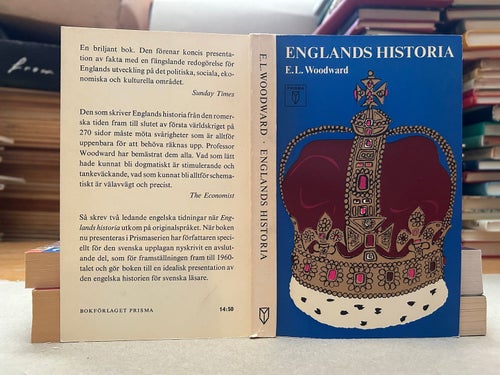 Englands historia av E. L. Woodward, bok, Very good plus
