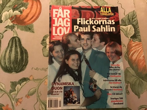 FÅR JAG LOV NR 5 1994 FLICKORNAS PAUL SAHLIN,THORLEIF OCH LOTTS ENGBERG