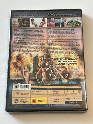 Poolboy: Drowning out the Fury (komedi från 2011). Inplastad DVD