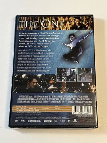 The one (Jet Li & Delroy Lindo, 2001). Inplastad DVD