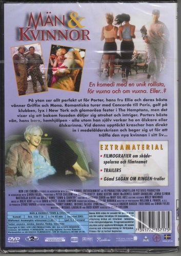 MÄN & KVINNOR - DVD (INPLASTAD)