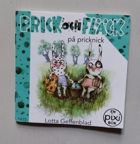 Prick och Fläck på pricknick av Lotta Geffenblad
