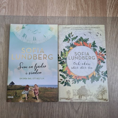 Sofia Lundberg - 2 böcker.