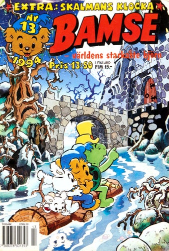 Bamse – världens starkaste björn Serietidning 1994 nr 13 (Oläst arkivex)