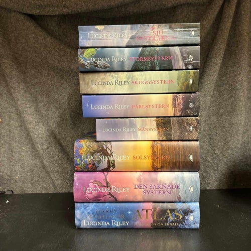 Lucinda Riley - De sju systrarna del 1-8 - Bokpaket