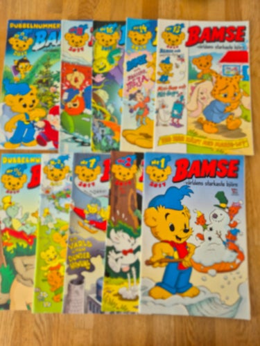Bamse 10 st från 2017.