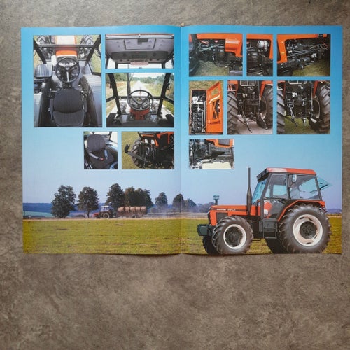 Zetor Traktor 6320 6340 Broschyr