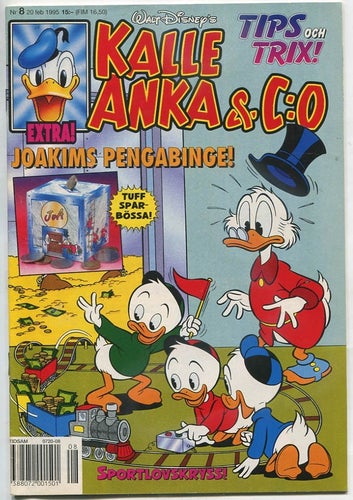 Kalle Anka 1995 nr 8 Farbror Joakim kan du lång mig en hacka