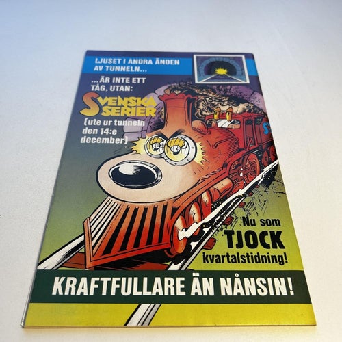 Svenska serier nr 4 1989, oläst toppex! NM