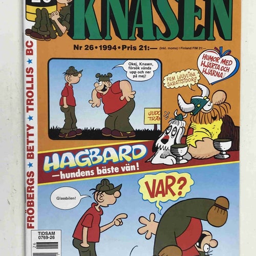 Knasen - 1994:26 Oläst!