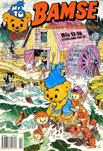 Bamse – världens starkaste björn Serietidning 1994 nr 10 (Oläst arkivex)
