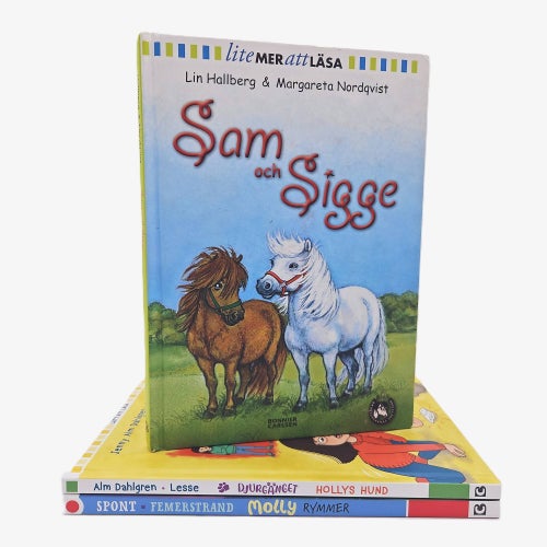 Lätt att läsa: Molly rymmer / Hollys hund / Sam och Sigge