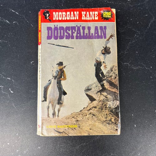 DÖDSFÄLLAN av Morgan Kane, 1973