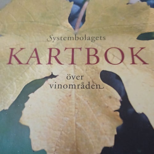 Systembolagets KARTBOK över vinområden