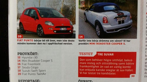 Vi bilägare 4 2012: Chevrolet Captiva, VW Tiguan, Subaru Forester, Fiat Freemont