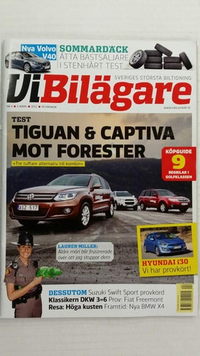 Vi bilägare 4 2012: Chevrolet Captiva, VW Tiguan, Subaru Forester, Fiat Freemont