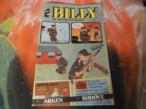 BILLY, NR 6-1983, TIDNING