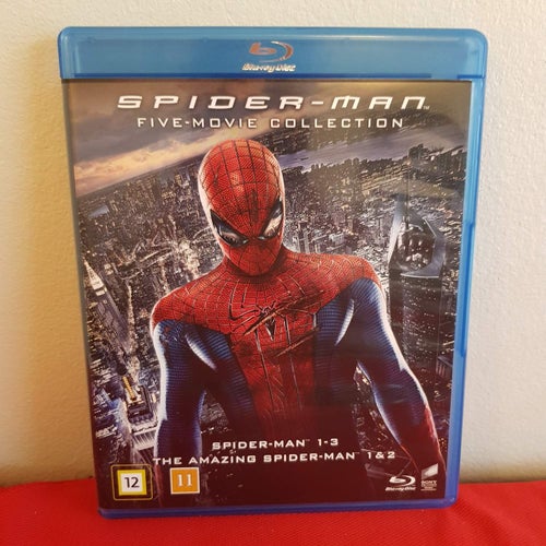 Blu-ray - Marvel - Spider-Man - Five-Movie Collection - Fint Skick