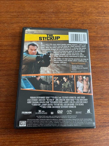 DVD-film: The Stickup (James Spader, Leslie Stefanson)