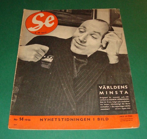 SE nr 14 1946 - Edwin Sörenson, Maud Westin (Mäja), Orwell