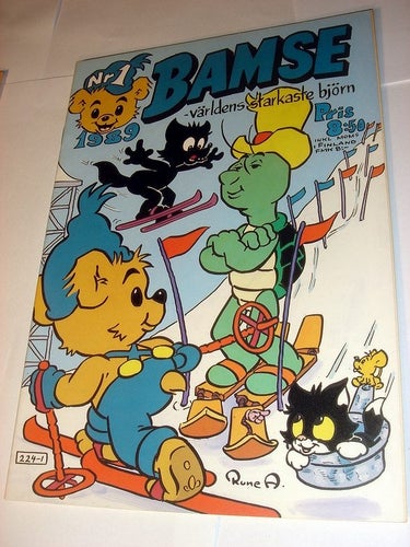 BAMSE 1989 1 (svensk) NY OLÄST