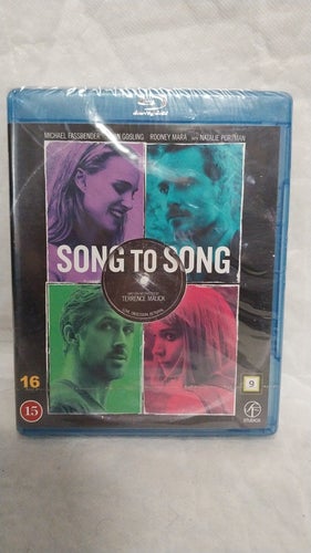 Song to Song Blu-Ray Oöppnad & Inplastad