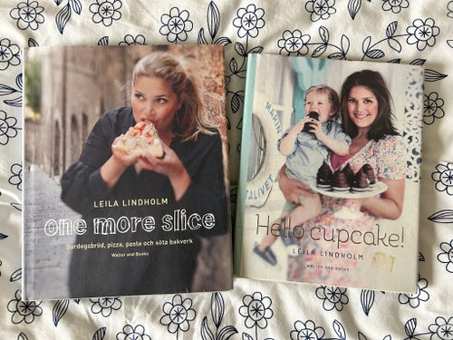 Leila Lindholm bakböcker – Hello Cupcake + One More Slice (paket)