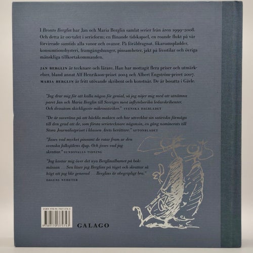 Bronto Berglin: Samlade Serier Av Jan & Maria Berglin 1999-2008