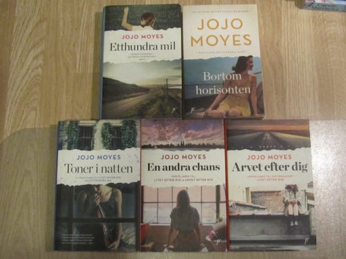 Jojo Moyes - 5 böcker .