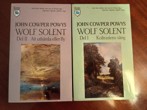 Wolf Solent Del I och Del II av John Cowper Powys, 1988