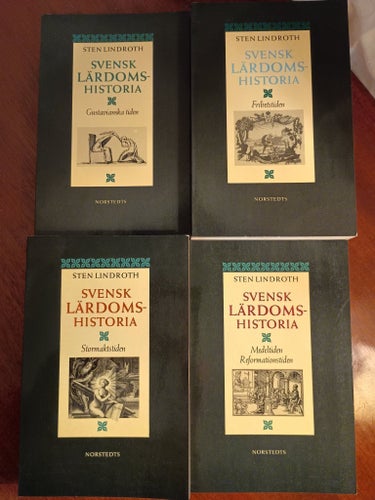 Svensk lärdomshistoria av Sten Lindroth, 1989