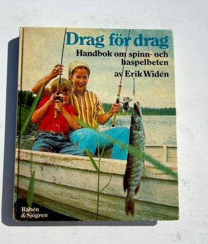 Drag för drag : Handbok om spinn- och haspelbeten av Erik Widén (1972)